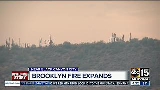 Brooklyn Complex Fire expands to nearly 36K acres