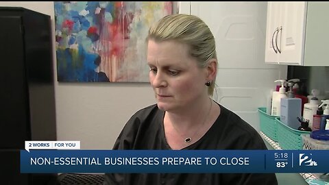 Non-Essential Businesses Closing