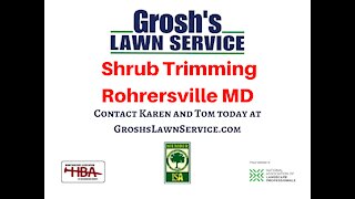 Shrub Trimming Rohrersville MD Landscaping Contractor