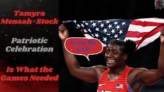 Tamyra Mensah-Stock Become a SENSATION For Taking the Freestyle Gold and Loving the USA
