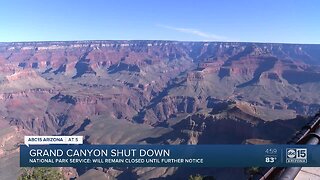 Grand Canyon shut down amid coronavirus