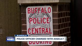Buffalo police officer arrested, facing charges after alleged cell block assault
