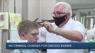 All criminal charges dismissed against Owosso barber