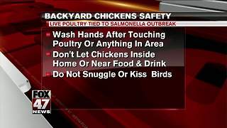 Multi-state outbreak of salmonella linked to backyard chickens