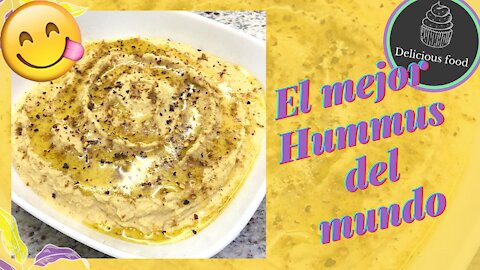 Crema de Garbanzos Para Untar (Hummus) 🥧😋