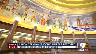 Iconic Union Terminal murals restored