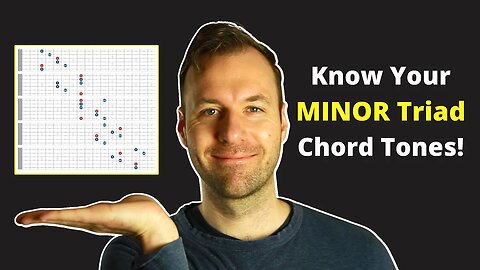 MINOR Triad Arpeggio Guitar Shapes for Soloing with Chordal Tones