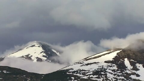 The Skies Open Up For A Spectacular View Above The Clouds