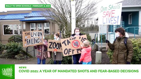 COVID 2021: A year of mandated shots and fear-based decisions