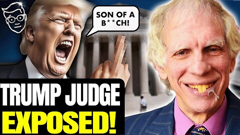 UNEARTHED CLIPS EXPOSE CREEPY SMIRKING ANTI-TRUMP JUDGE | ADMITS BIAS | 'I CAN OVERRULE JURY!'