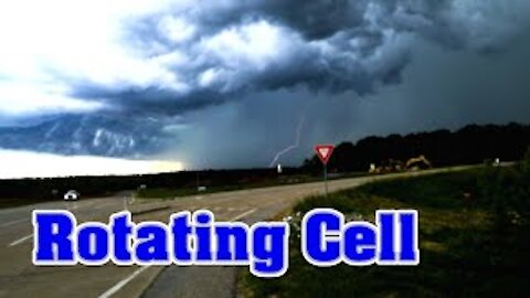 Rotating Cell Thunderstorm Missouri Severe
