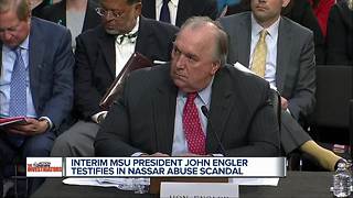 MSU Interim President John Engler to testify before Congress over Nassar scandal