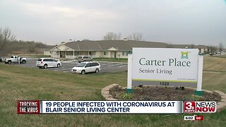 19 people infected with coronavirus at Blair senior living center