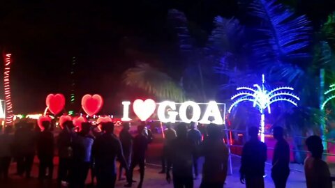Anjuna beach goa | DJ night in calangute