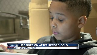 Life goes on after record cold in Milwaukee