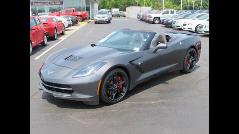 2014 Chevrolet Corvette Stingray Z51 Convertible Start Up, Exhaust, and In Depth Review