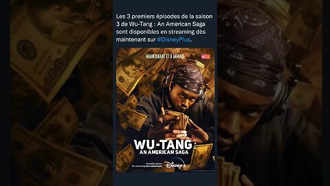 Les 3 premiers épisodes de la saison 3 de Wu-Tang :An American Saga sont disponible sur #DisneyPlus