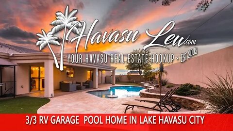 Lake Havasu RV Garage Pool Home 2697 Huntington Dr MLS 1023725