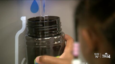 A new water filter system goes into Milwaukee Public Schools