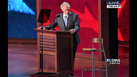 Clint Eastwood Explains Talking to Empty Chair With 'Invisible Obama'.