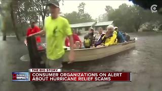 Consumer organizations on alert about Hurricane relief scams