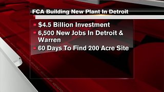 $4.5B Fiat Chrysler plan to add 6,500 jobs in Detroit area