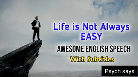 life is not easy | best motivational speech | success tips
