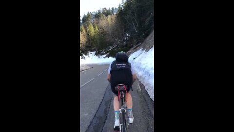 Check out, climbing Col de Port 1326m with no gears