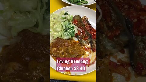 Super Tasty Rendang Chicken, 2 plates for $3.40, come join us