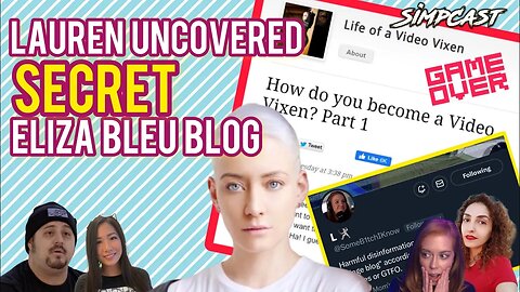 Secret Eliza Bleu Blog Discovered by Lauren! SimpCast Reacts! Chrissie Mayr, Nina Infinity, Defango
