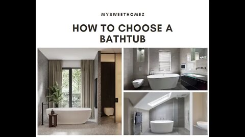 🔥Find out how to choose ​your dream bathtub right now!🔥