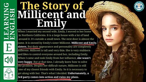 Learn English Through Story Level 3🍁 The Story of Millicent and Emily