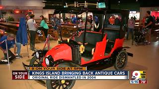 Antique Cars ride coming back to Kings Island in 2019