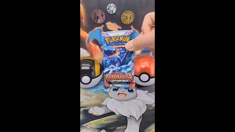 Opening #paldeaevolved #pokemon #pokemoncards booster pack! #pokemontiktok #pokemoncommunity #anime