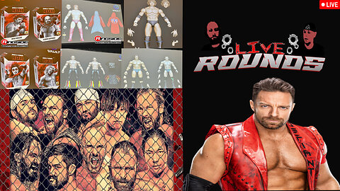 Live Rounds 94 - WWE Dropping the ball on LA Knight? AEW 2.5 mil views!? SDCC Figures!