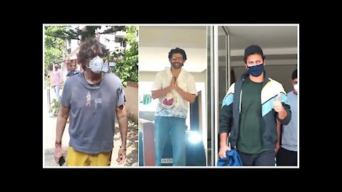 Hrithik Roshan, Kartik Aaryan, Vicky Kaushal & Chunky Panday Snapped Across In The City
