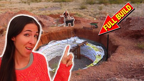 Incredible Underground Earthbag Root Cellar! | Complete Build