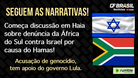 Começa discussão em Haia sobre denúncia da África do Sul contra Israel por causa do Hamas!
