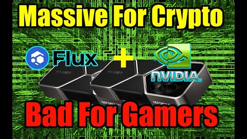 INSANE!!! Nvidia Partners With Crypto Miners !!!!