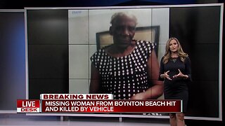 Missing 92-year-old woman fatally struck by car in Lake Worth