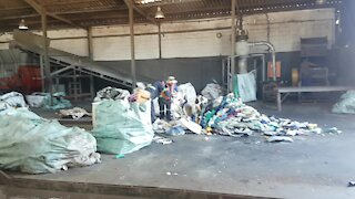*CAPE TIMES REQUEST* SOUTH AFRICA - Cape Town - Myplas plastics recycling plant (Video) (Sd3)