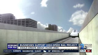 Business in support of high-speed rail project