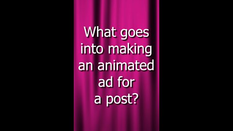 What Goes Into An Animated Post?