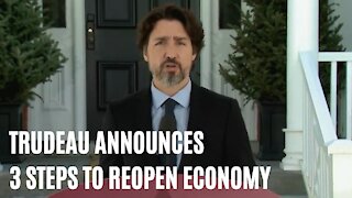 Trudeau Unveiled 3 Necessary Steps To Open The Economy & Get To A New Normal