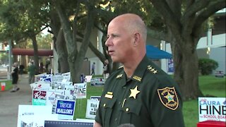 Pinellas Sheriff on voter intimidation incident