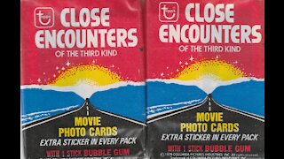 Close Encounters of the Third Kind Trading Cards (1978, Topps) -- What's Inside