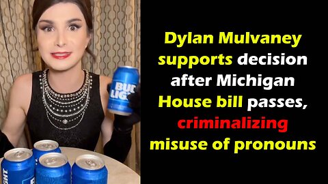 Dylan Mulvaney supports decision after Michigan House bill passes , criminalizing misuse of pronouns