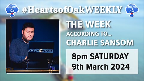 The Week According To . . . Charlie Sansom