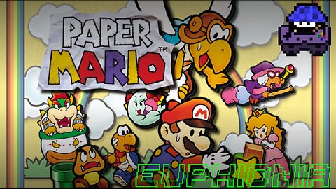 An Entire Volcano VS 1 Papery Boy | Paper Mario