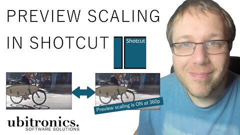 How to Scale the Preview Pane in Shotcut